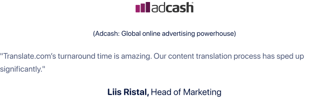 Adcash review on Translate.com PDF Translation  